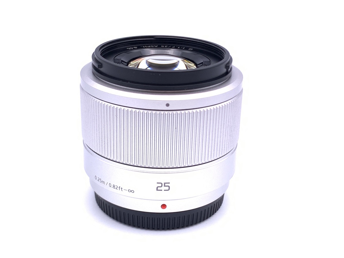 パナソニック単焦点レンズ　G 25mm/ F1.7 ASPH. シルバー Amazon | パナソニック(Panasonic) 単焦点レンズ マイクロフォーサーズ