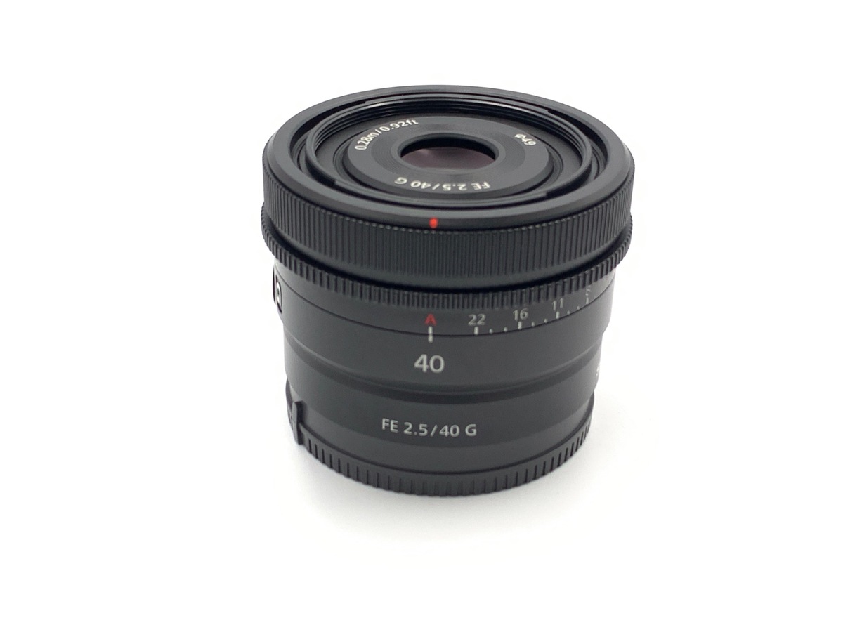 FE 40mm F2.5 G SEL40F25G 中古価格比較 - 価格.com