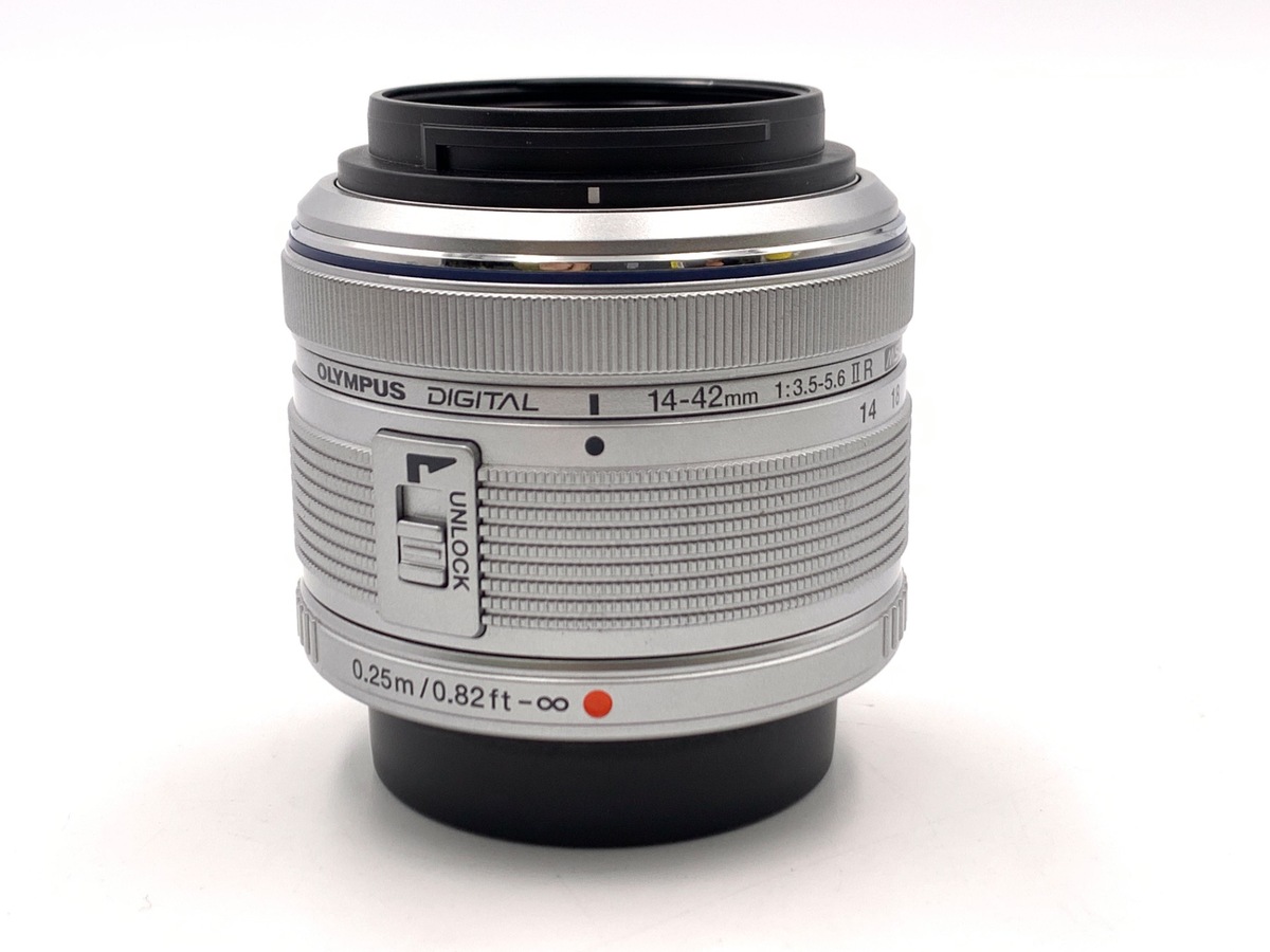 中古】オリンパス M.ZUIKO DIGITAL 14-42mm F3.5-5.6 II R シルバー