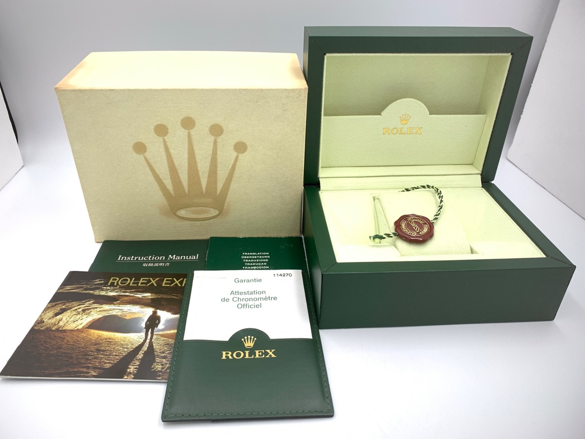 ロレックス(ROLEX) エクスプローラーI ブラック 114270 ステンレススティール