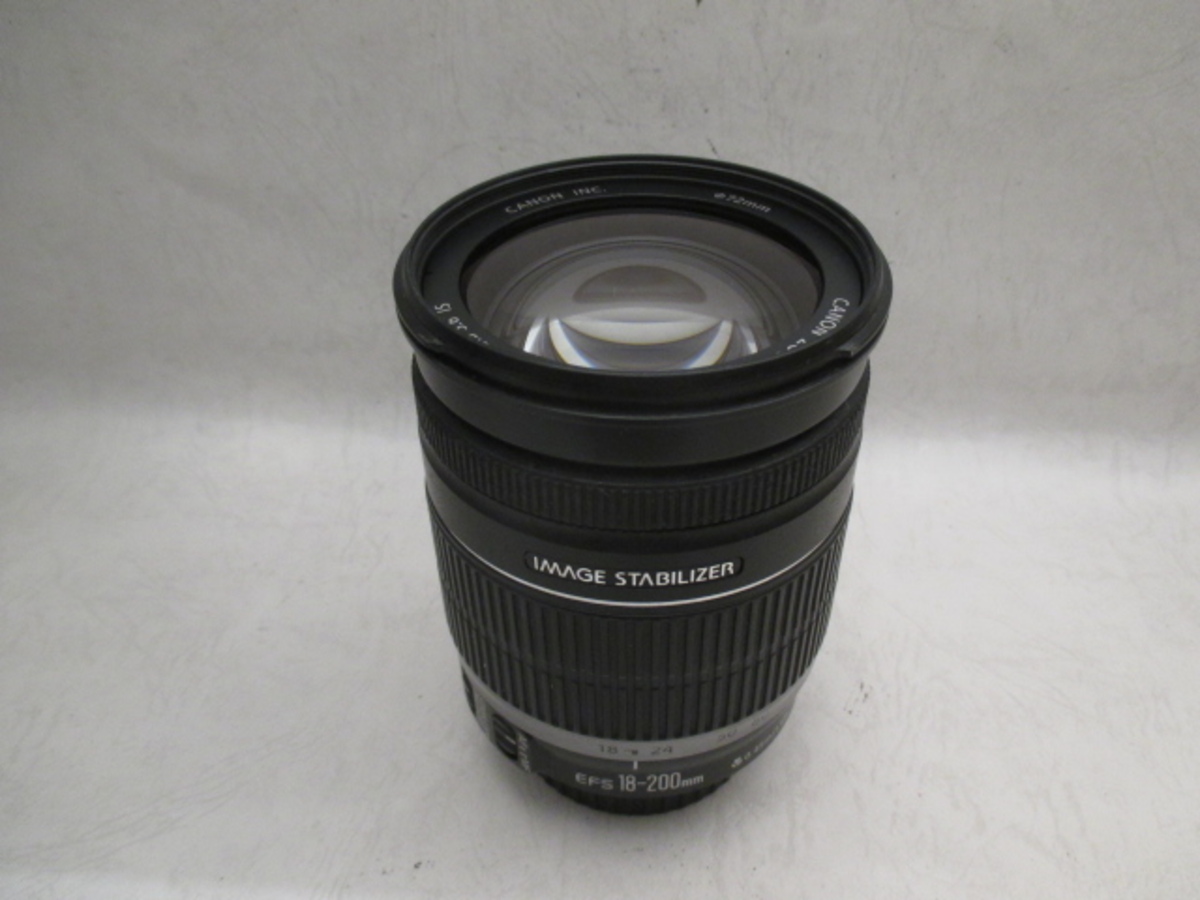 中古：C(やや難あり)】キヤノン EF-S18-200mm F3.5-5.6 IS | 2440890011461