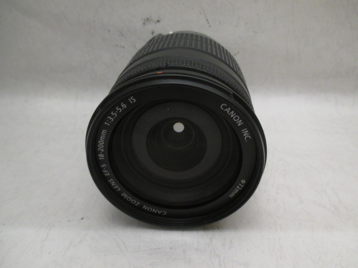 中古：C(やや難あり)】キヤノン EF-S18-200mm F3.5-5.6 IS | 2440890011461