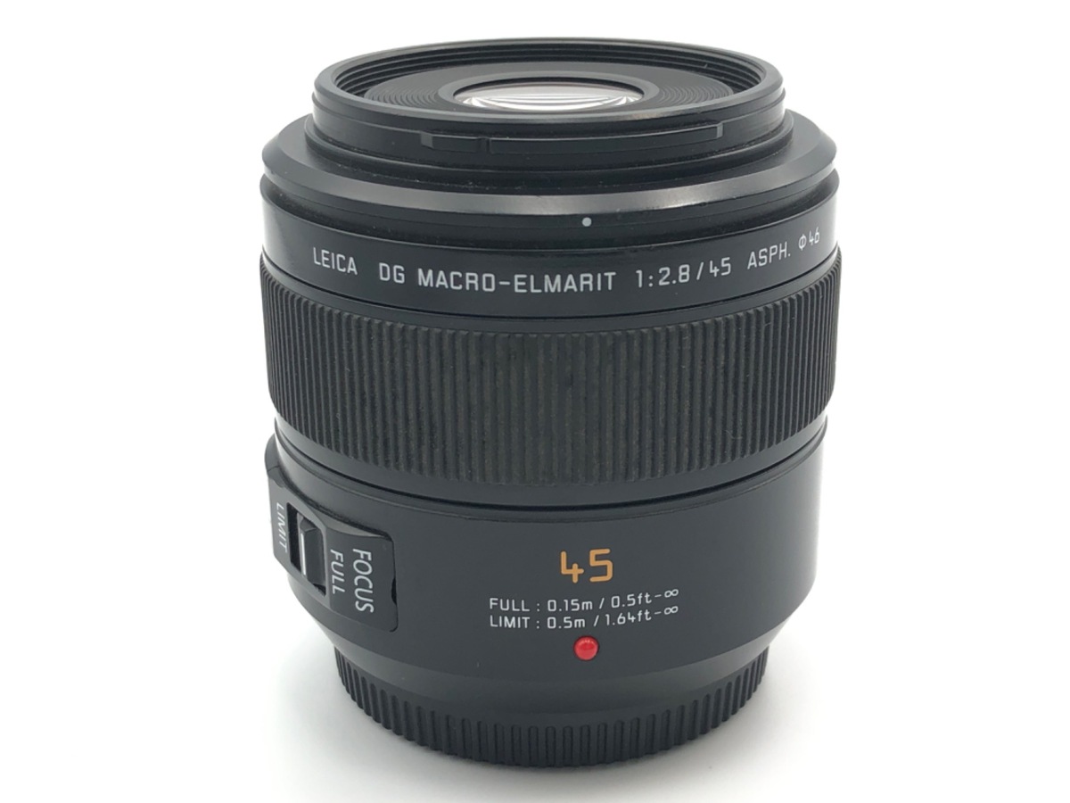 中古】パナソニック LEICA DG MACRO-ELMARIT 45mm/F2.8 ASPH./MEGA