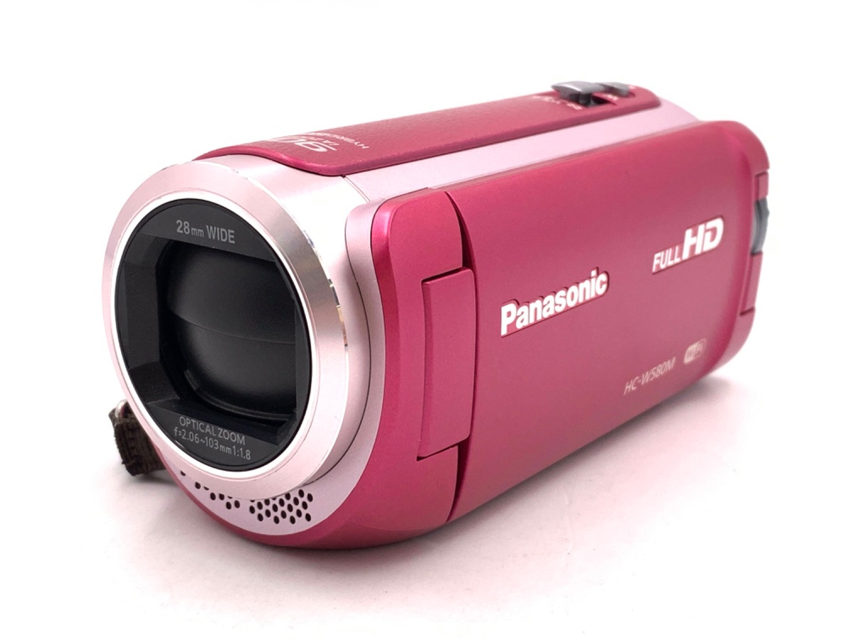 【中古】パナソニック HC-W580M-P ピンク