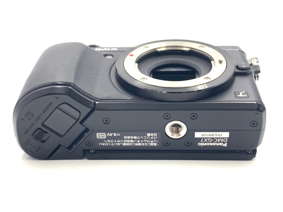 中古：B(並品)】パナソニック LUMIX DMC-GX7-K ボディ ブラック 