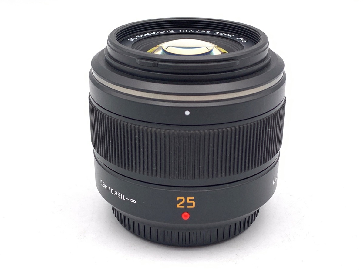 中古：A(美品)】パナソニック LEICA DG SUMMILUX 25mm/F1.4 ASPH. ［H 