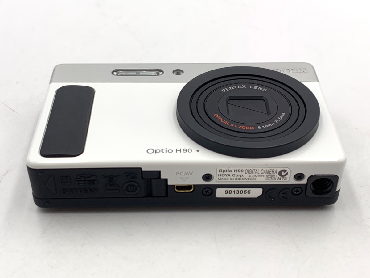 Optio H90 ホワイト 【1210万画素】