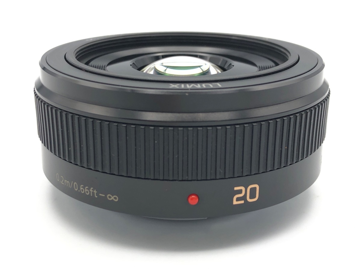 中古】パナソニック LUMIX G 20mm F1.7 II ASPH. [H-H020A] ブラック