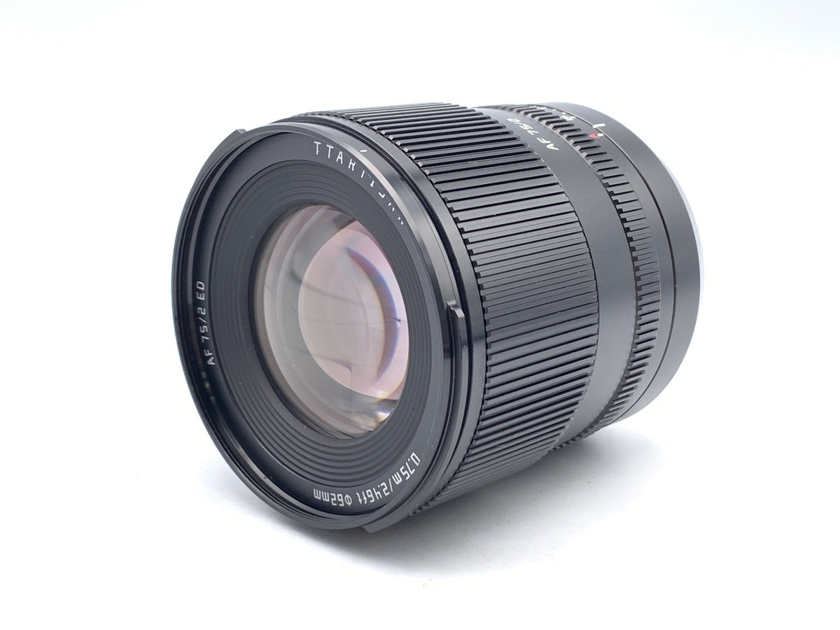 �������w TTArtisan AF 75mm f/2 �\�j�[E�p �u���b�N