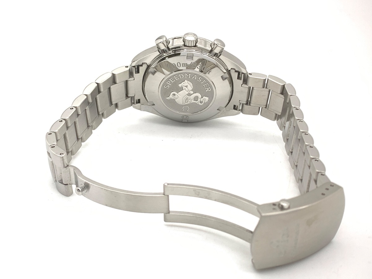 オメガ(OMEGA) スピードマスター デイト ホワイト/ブラック 323.30.40.40.04.001 ステンレススティール