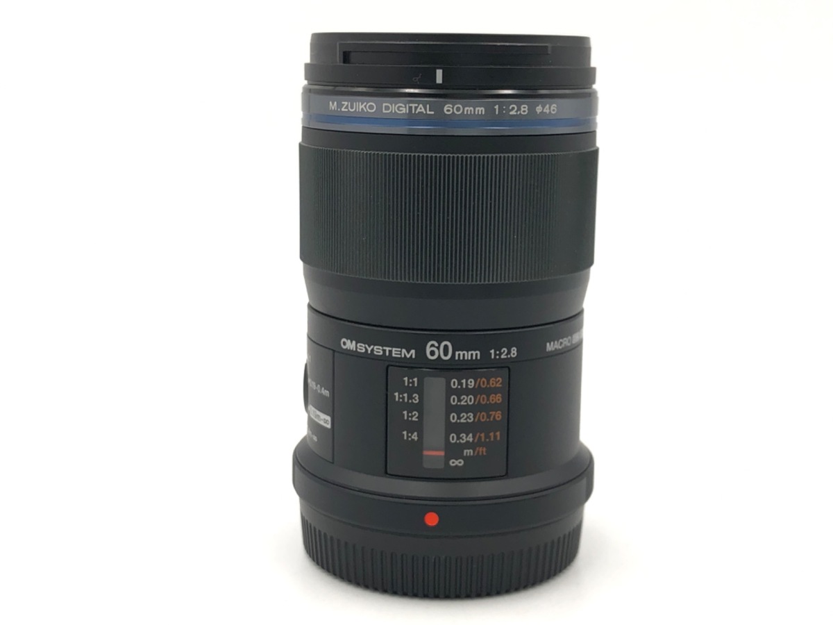 【中古】OLYMPUS M.ZUIKO DIGITAL 60mm F2.8 ED 中古】OM SYSTEM M.ZUIKO DIGITAL ED 60mm F2.8 Macro｜｜カメラの