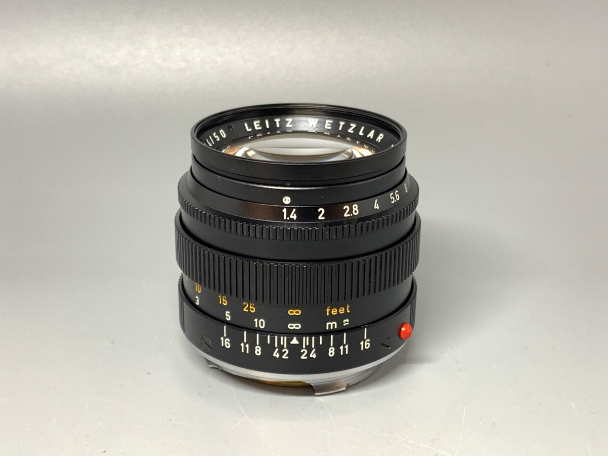 中古：AB(良品)】ライカ ズミルックスM 50mm F1.4 E43 ブラック