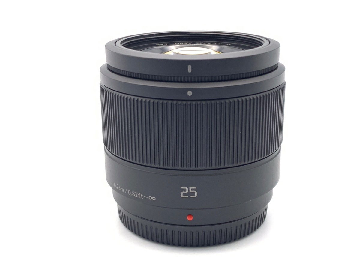 LUMIX G 25mm/F1.7 ASPH. H-H025-K [ブラック] 中古価格比較 - 価格.com