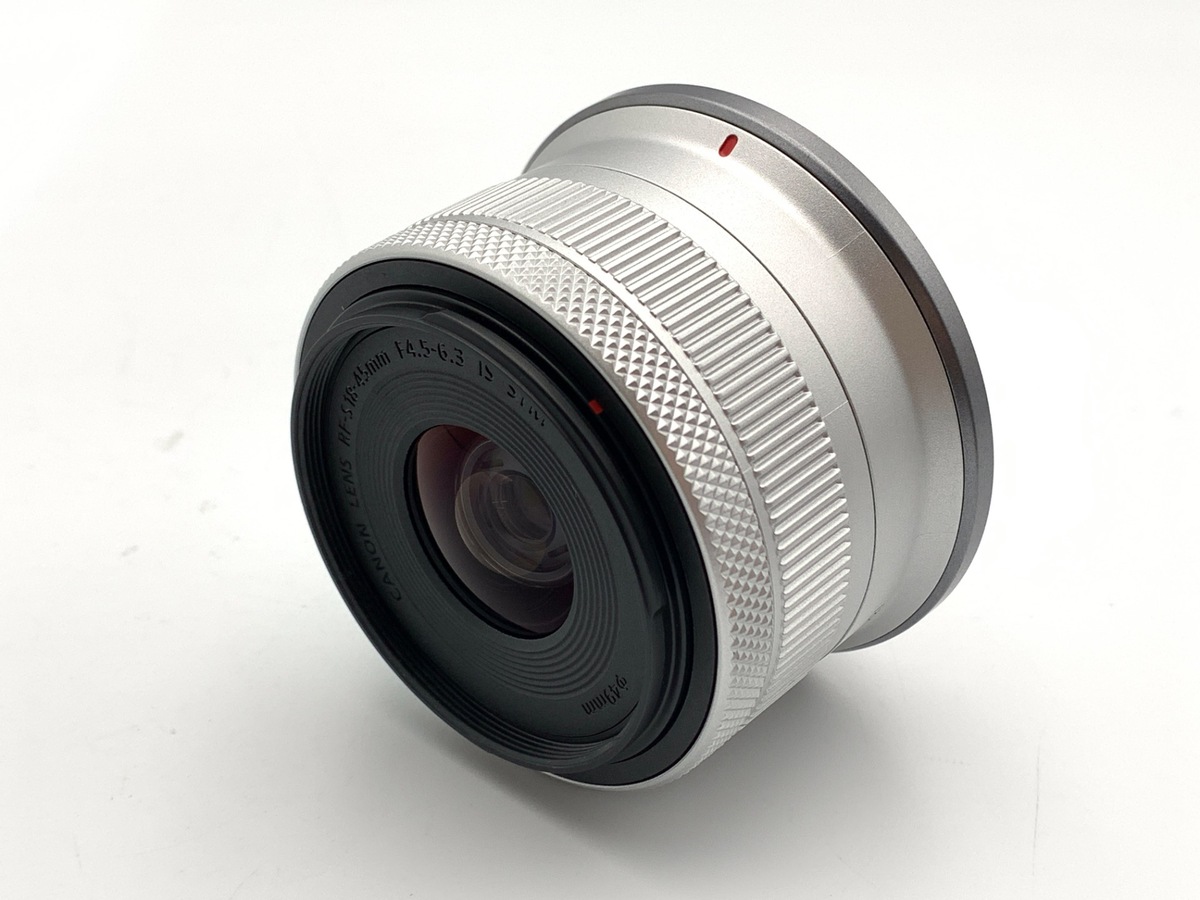 中古：A(美品)】キヤノン RF-S18-45mm F4.5-6.3 IS STM シルバー