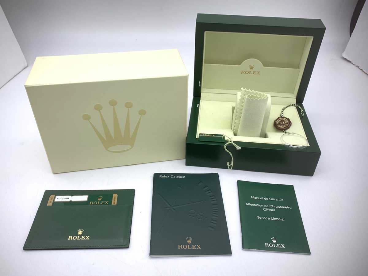 ロレックス(ROLEX) デイトジャスト 36 ホワイト 116234 ステンレススティール/ホワイトゴールド ローマ ジュビリーブレス