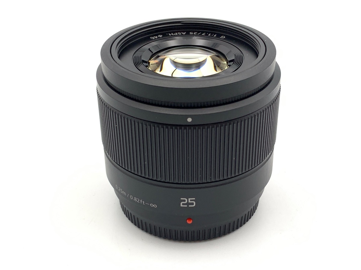 LUMIX G 25mm/F1.7 ASPH. H-H025-K [ブラック] 中古価格比較 - 価格.com