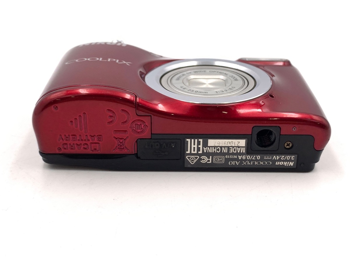 中古：B(並品)】ニコン COOLPIX A10 レッド | 2441210014612