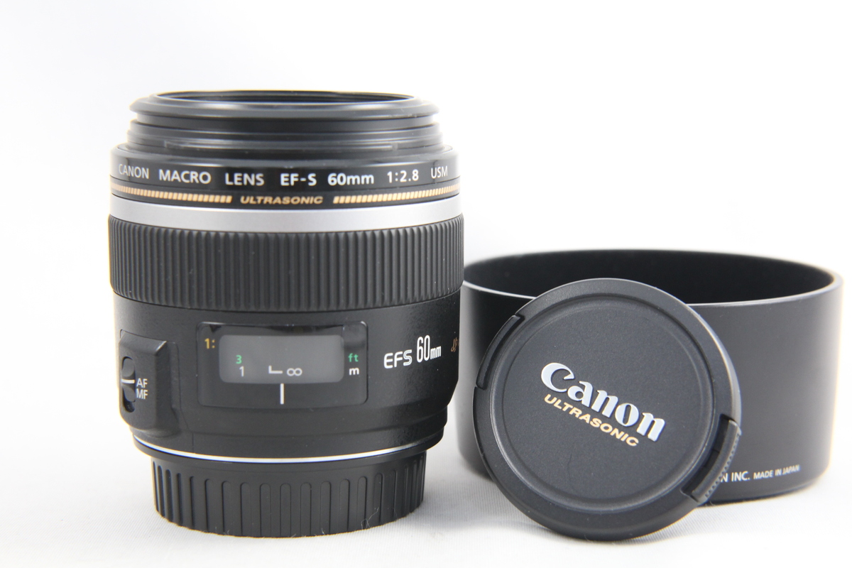 中古】 【良品】 キヤノン EF-S60mm F2.8 マクロ USM 中古:AB 中古】 【良品】 キヤノン EF-S60mm F2.8 マクロ USM 中古:AB