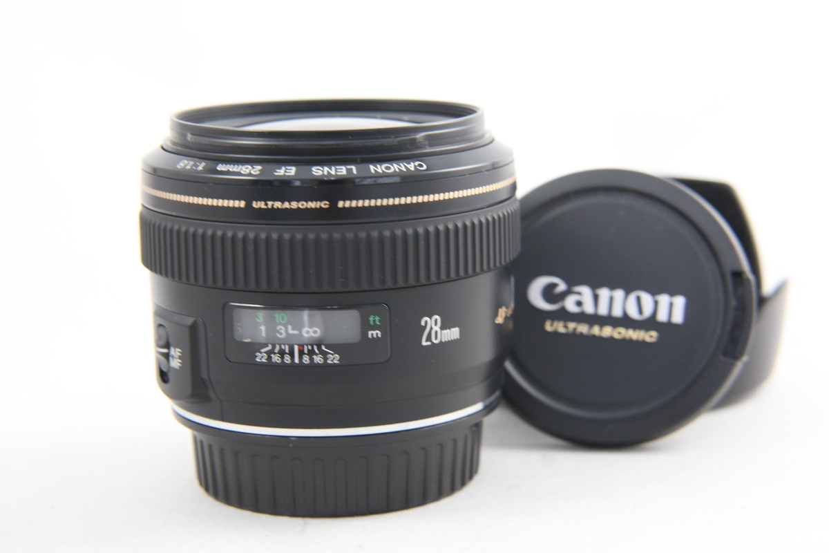 【中古並品】Canon EF 28mm f/1.8 Amazon.com : Canon EF 28mm f/1.8 USM Wide Angle Lens for