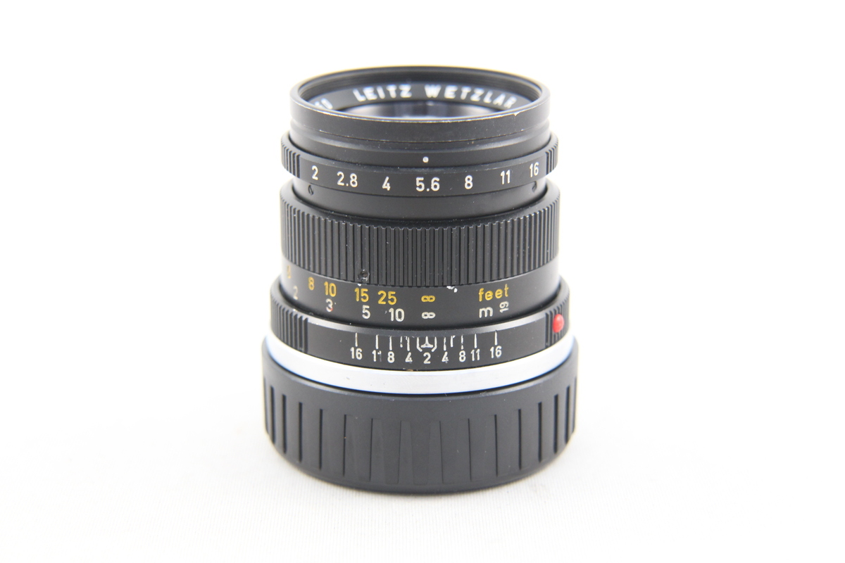 【中古】ライカ ズミクロンM 50mm F2 ブラック（2代目）