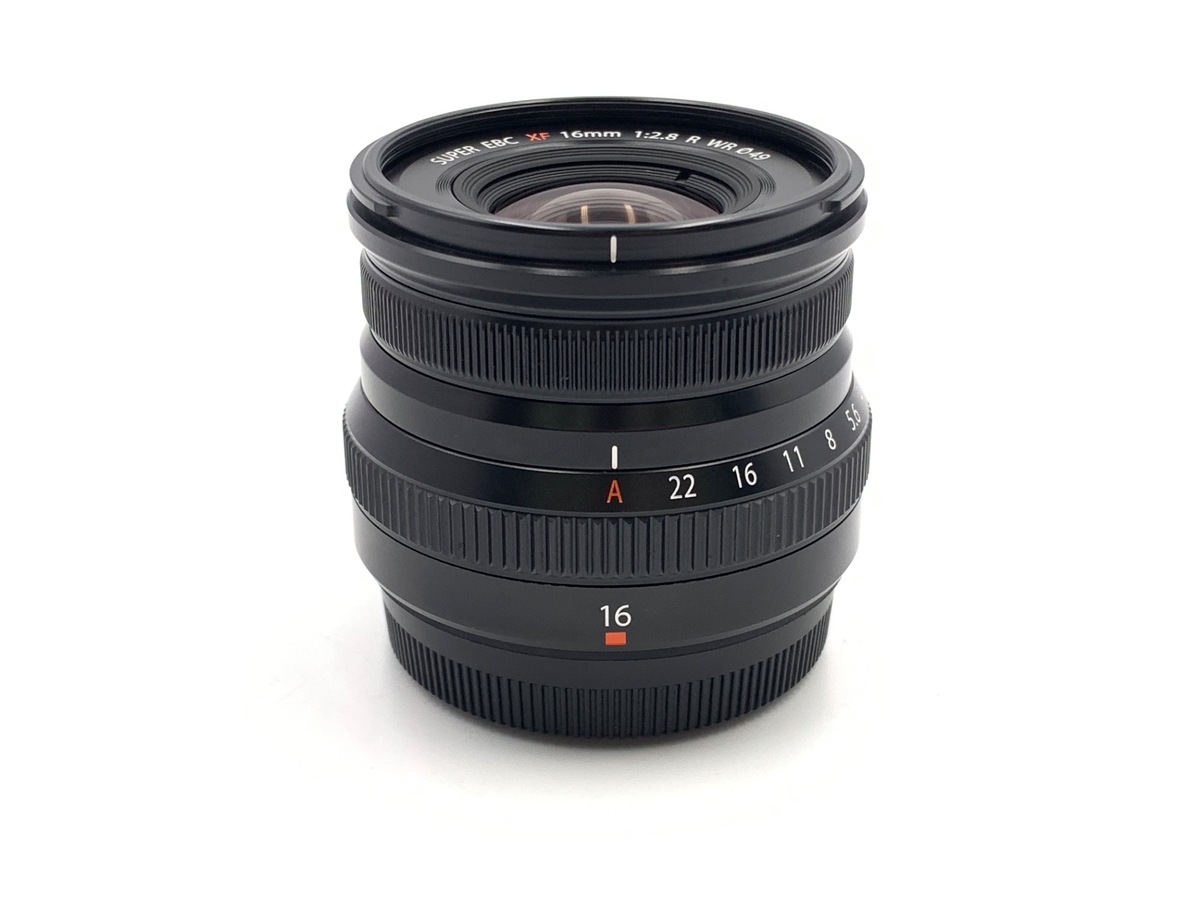 中古美品　FUJINON 16mm F2.8 R WR フジノンレンズ XF16mmF2.8 R WR [ブラック] 中古価格比較 - 価格.com