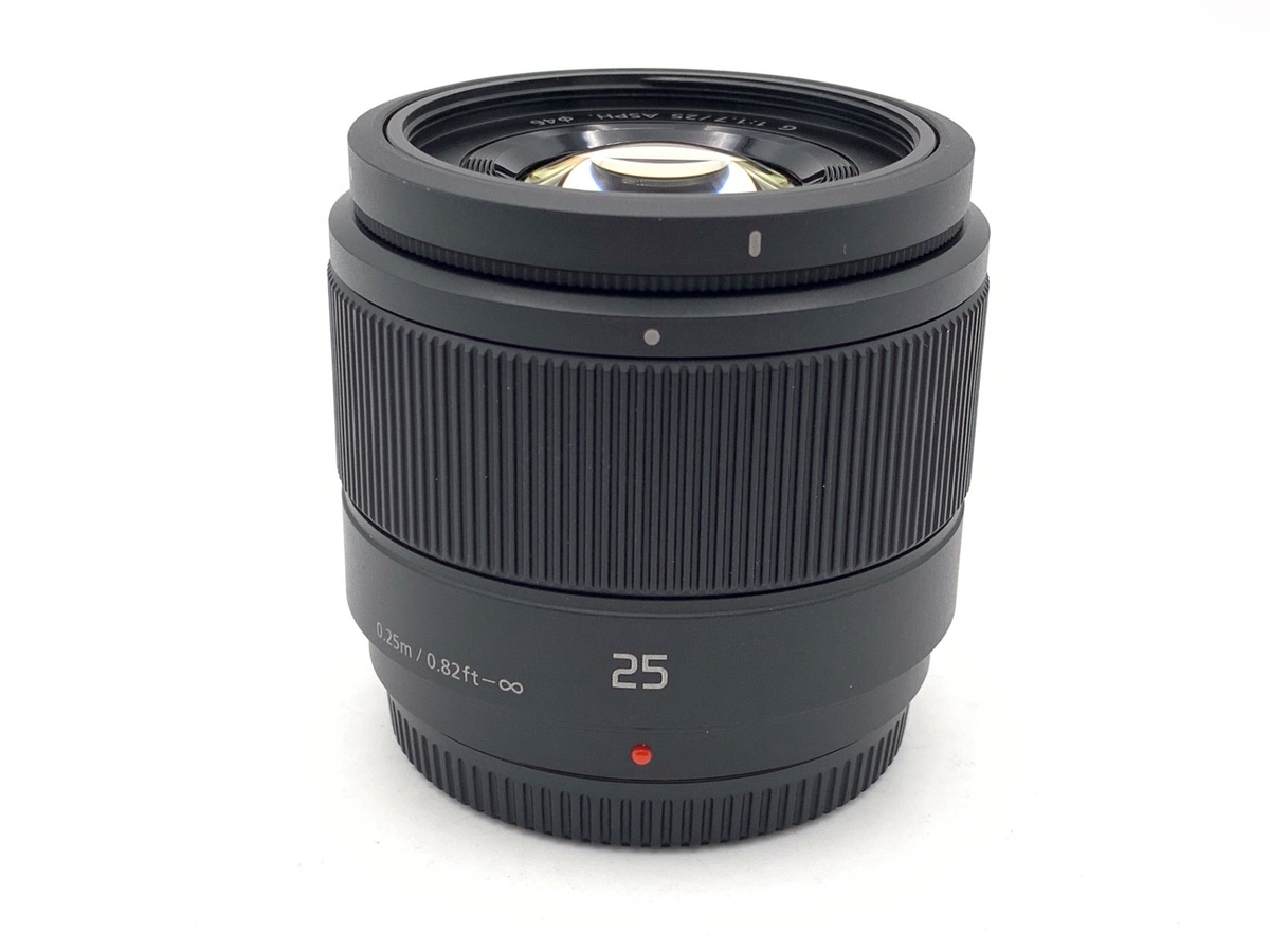 LUMIX G 25mm/F1.7 ASPH. H-H025-K [ブラック] 中古価格比較 - 価格.com