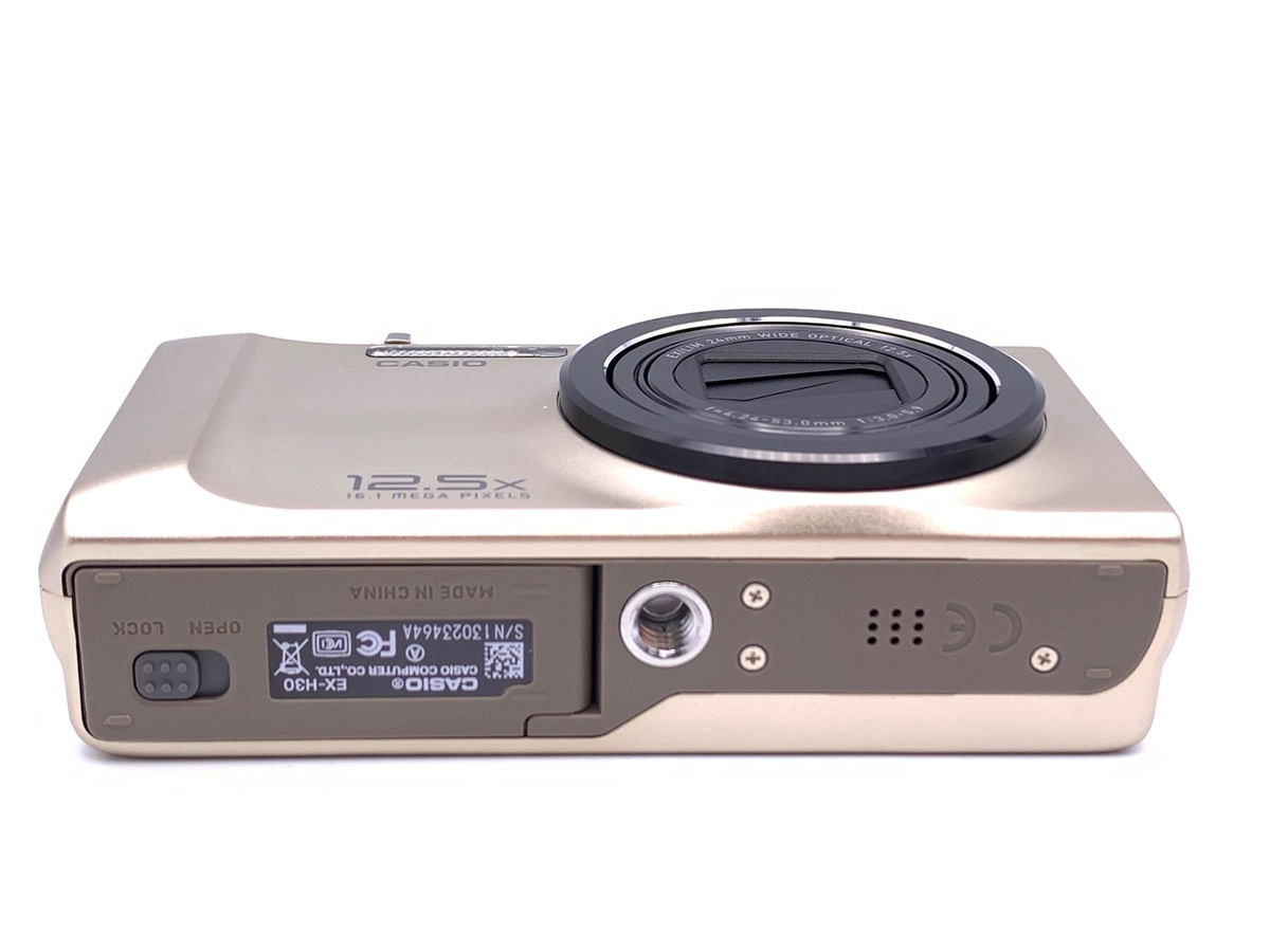 中古：A(美品)】カシオ EXILIM EX-H30 ゴールド | 2441250137081