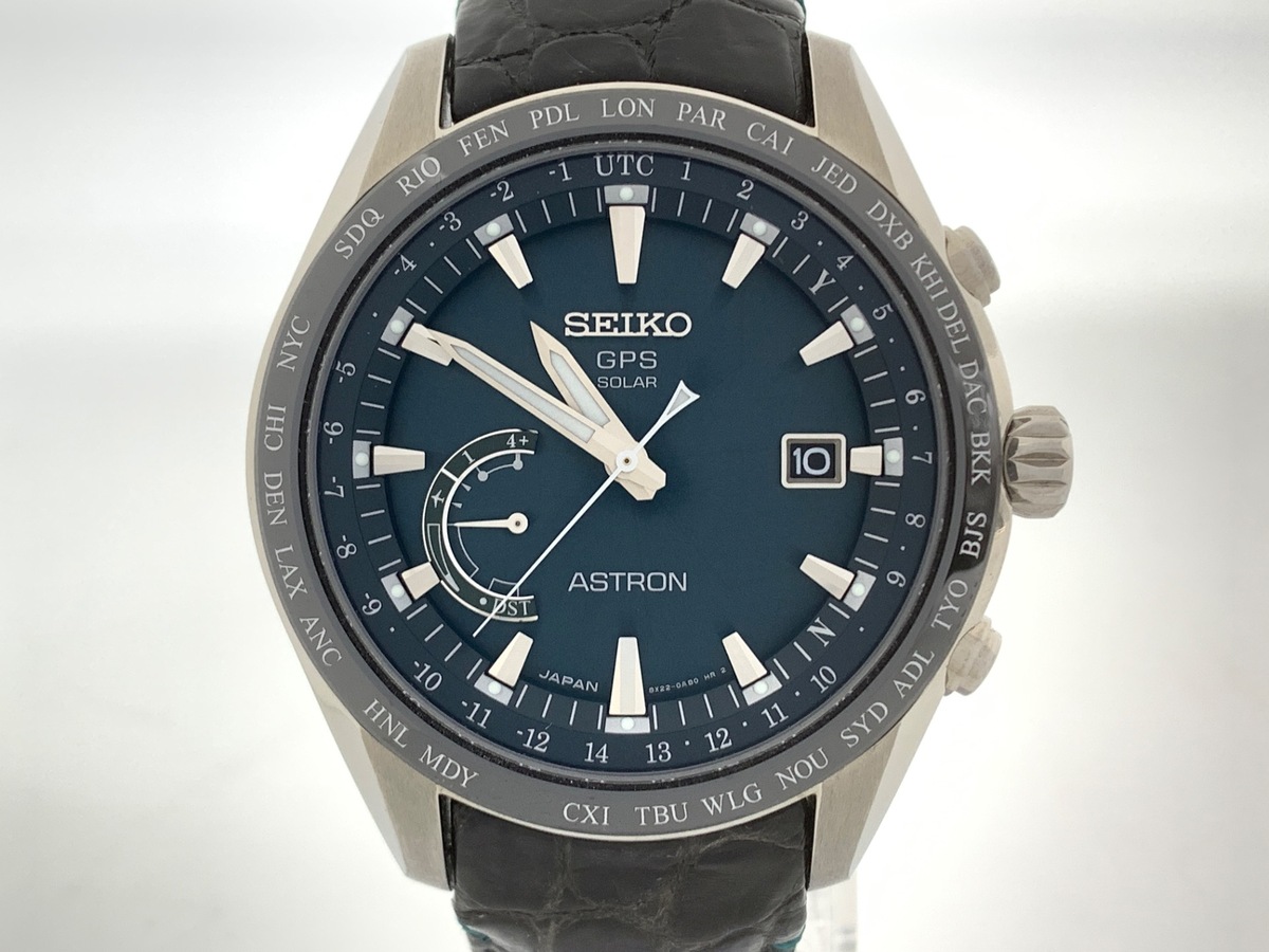 中古：AB(良品)】セイコー アストロン グリーン SSE115JC/8X22-0AG0-2 
