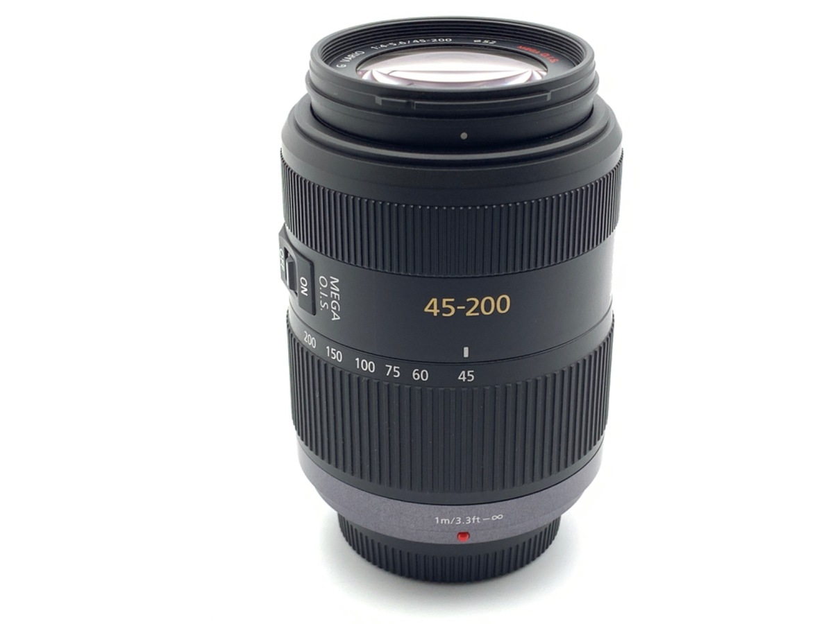 美品♪ Panasonic H-FS045200 45-200mm F4-5.6 LUMIX G VARIO 45-200mm/F4.0-5.6/MEGA O.I.S. H-FS045200 中古価格