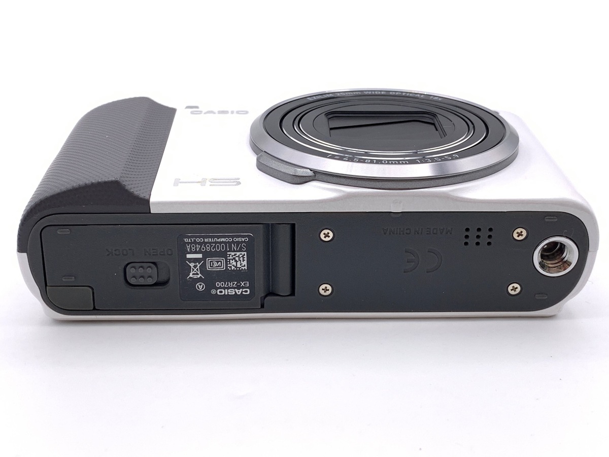 中古：B(並品)】カシオ EXILIM EX-ZR700WE ホワイト | 2441250153913