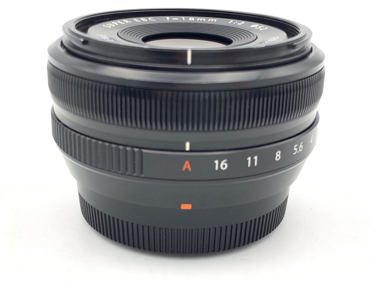 FUJIFILM フジノンレンズ XF18mmF2 R カメラレンズ XF18mmF2 R FUJINON（フジノン） ブラック [FUJIFILM X