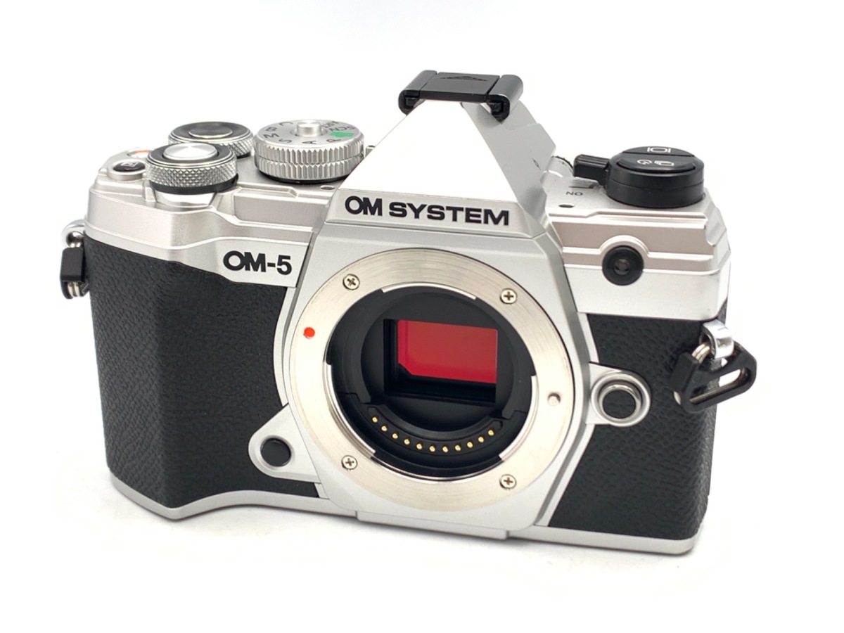 中古：AB(良品)】OM SYSTEM OM-5 ボディ シルバー | 2449620067372
