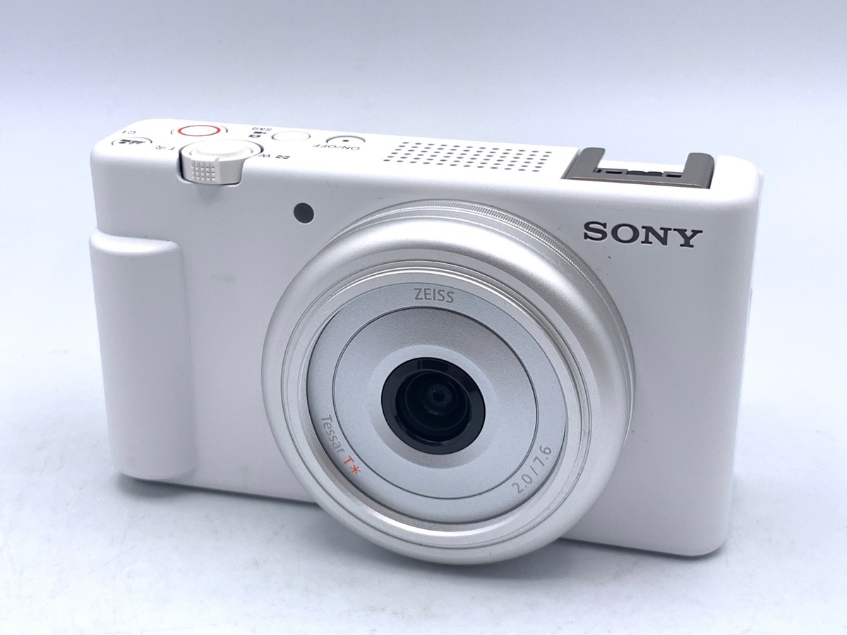 中古：B(並品)】ソニー VLOGCAM ZV-1F W ホワイト | 2441250160874