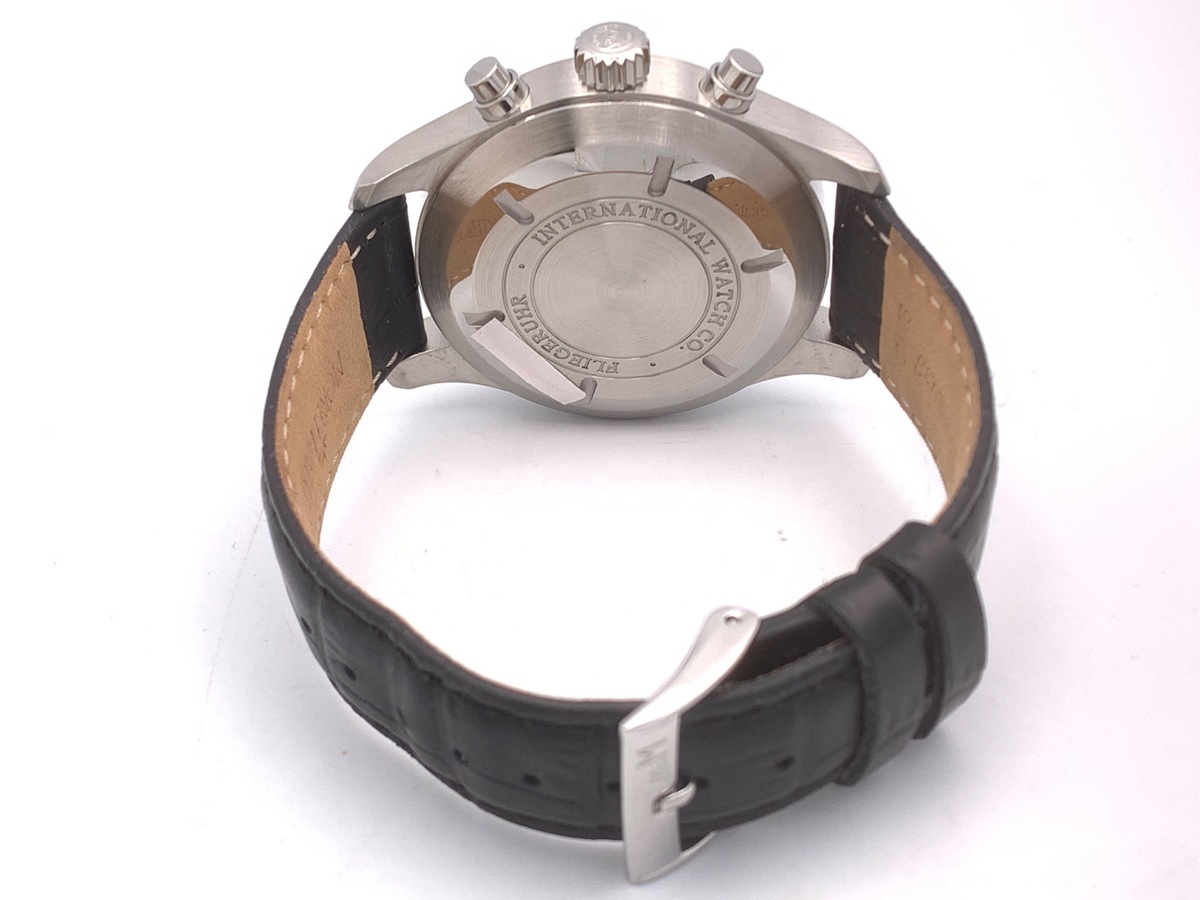 IWC パイロットウォッチ ブラック IW377701 ステンレススティール