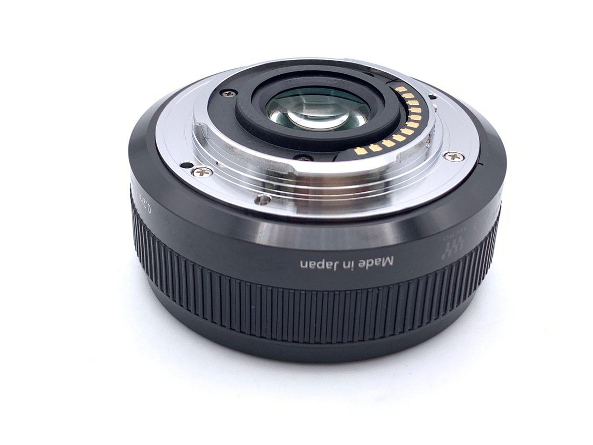 中古】パナソニック LUMIX G 20mm F1.7 II ASPH. [H-H020A] ブラック