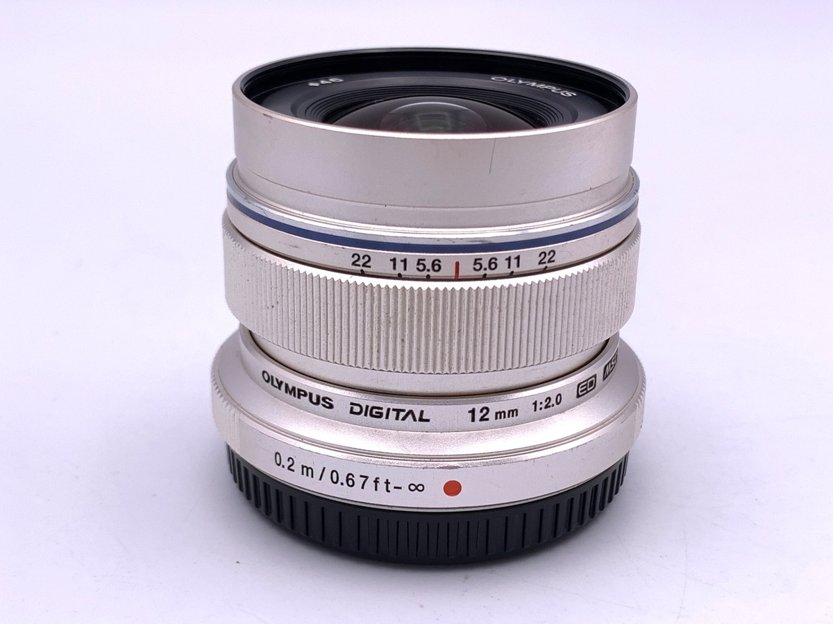 中古】オリンパス M.ZUIKO DIGITAL ED 12mm F2.0 シルバー｜｜カメラの