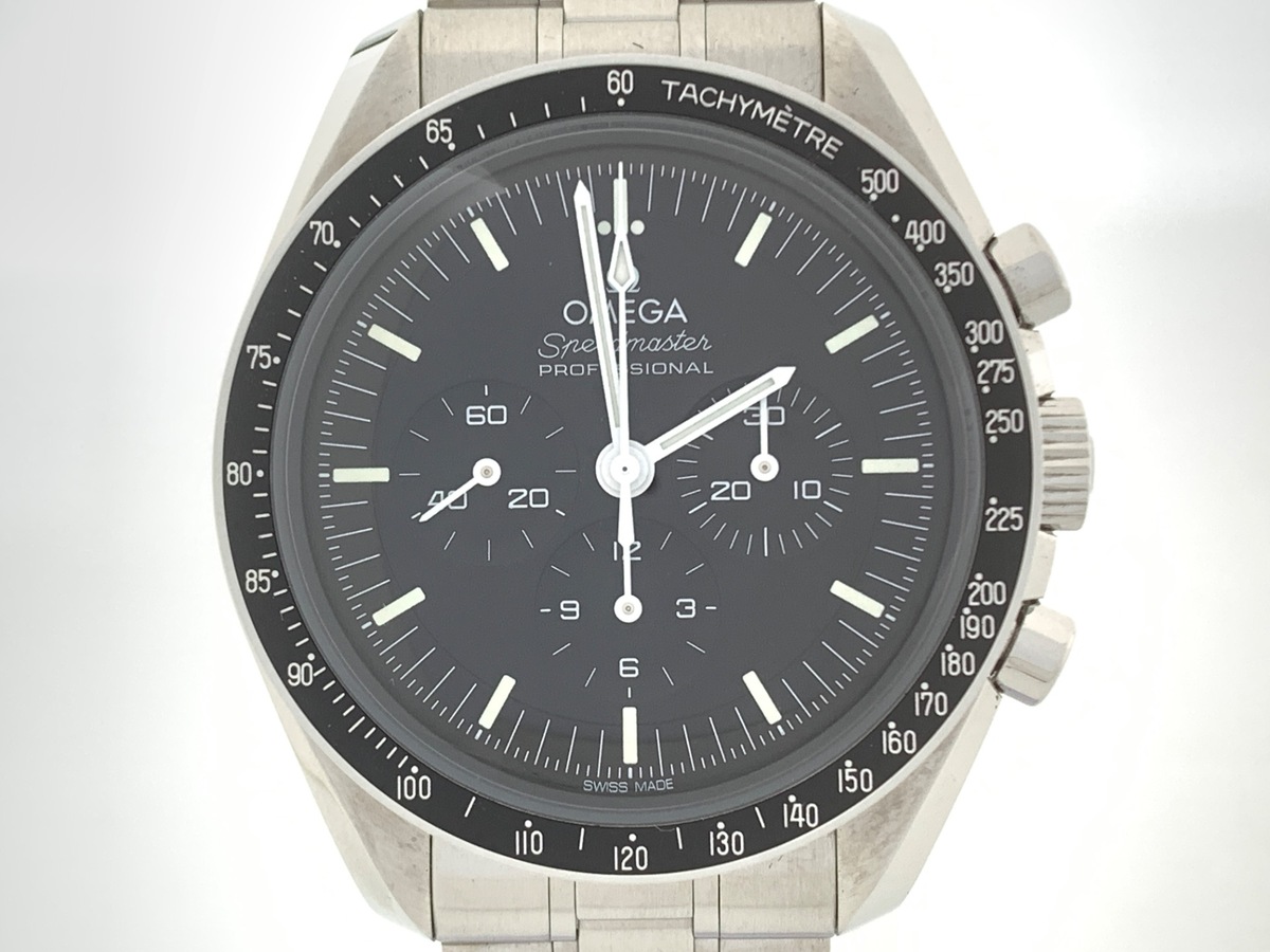 オメガ(OMEGA) スピードマスター プロフェッショナル ブラック 310.30.42.50.01.001 ステンレススティール