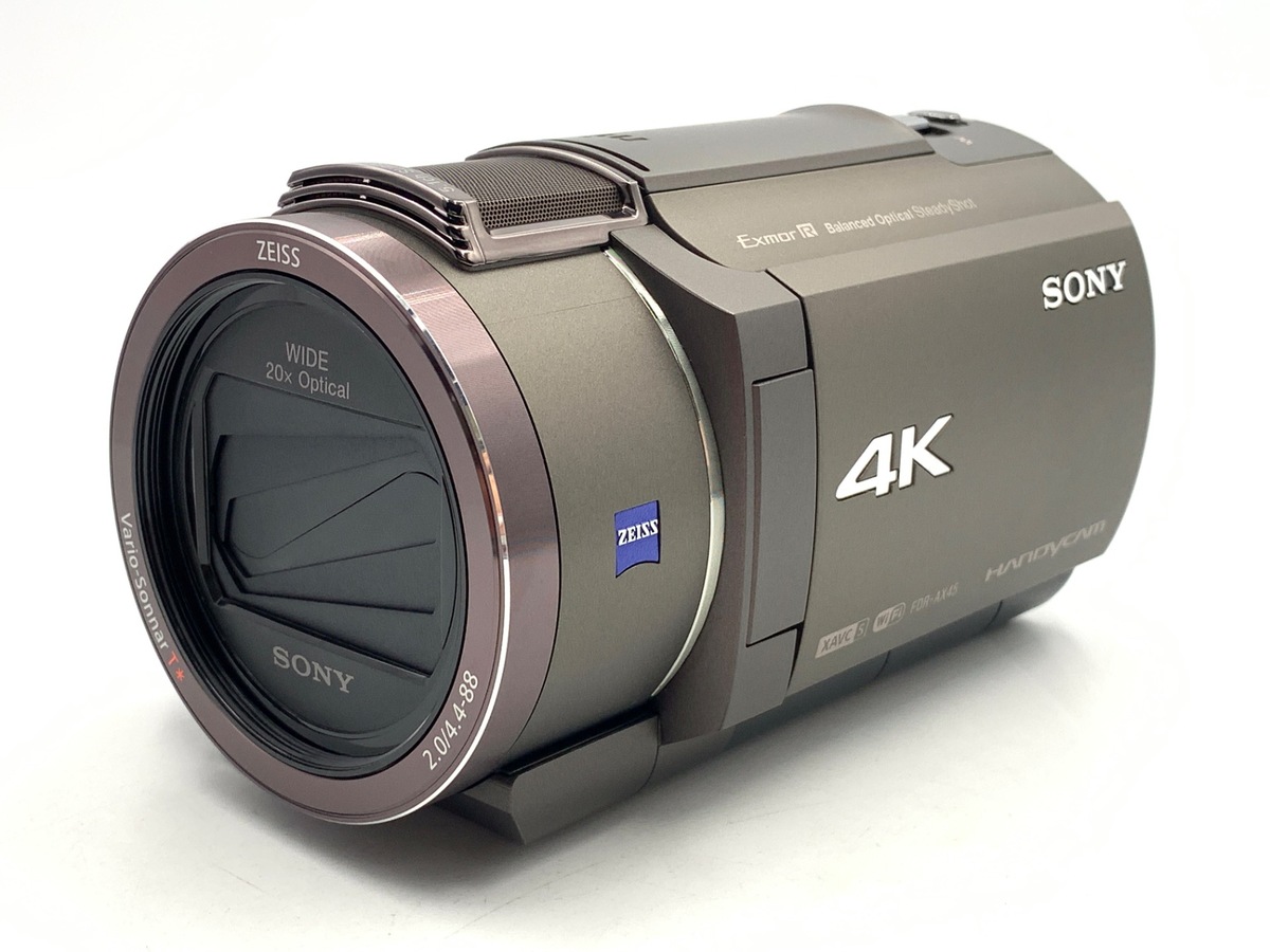 中古】ソニー デジタル4Kビデオカメラレコーダー FDR-AX45 TI ブロンズ