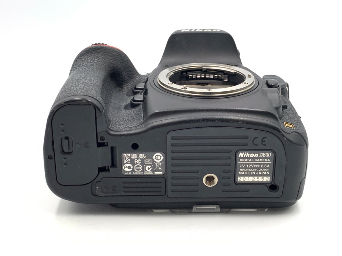 中古：B(並品)】ニコン D800 ボディ | 2441360012711