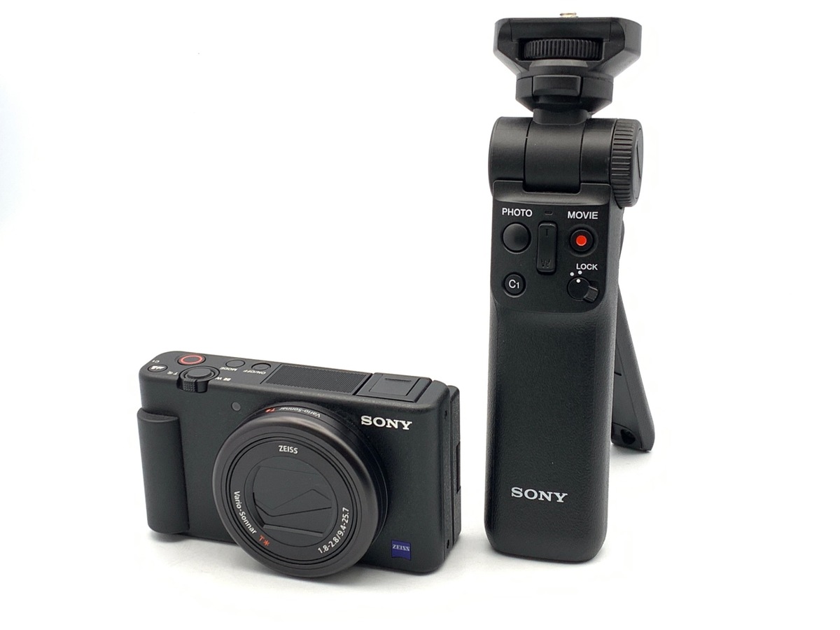 中古】ソニー VLOGCAM ZV-1G B シューティンググリップキット ブラック