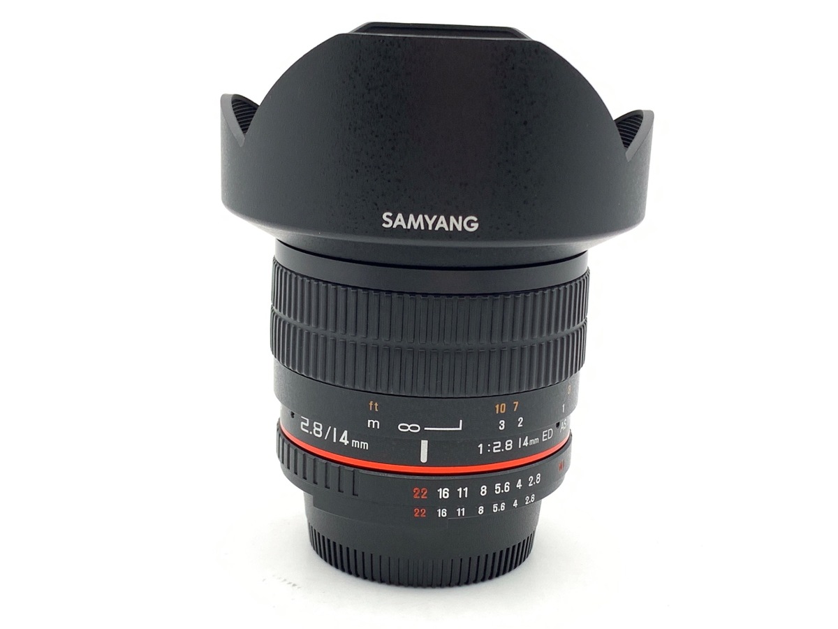 中古：B(並品)】サムヤン 14mm F2.8 ED AS IF UMC ニコンF(AE