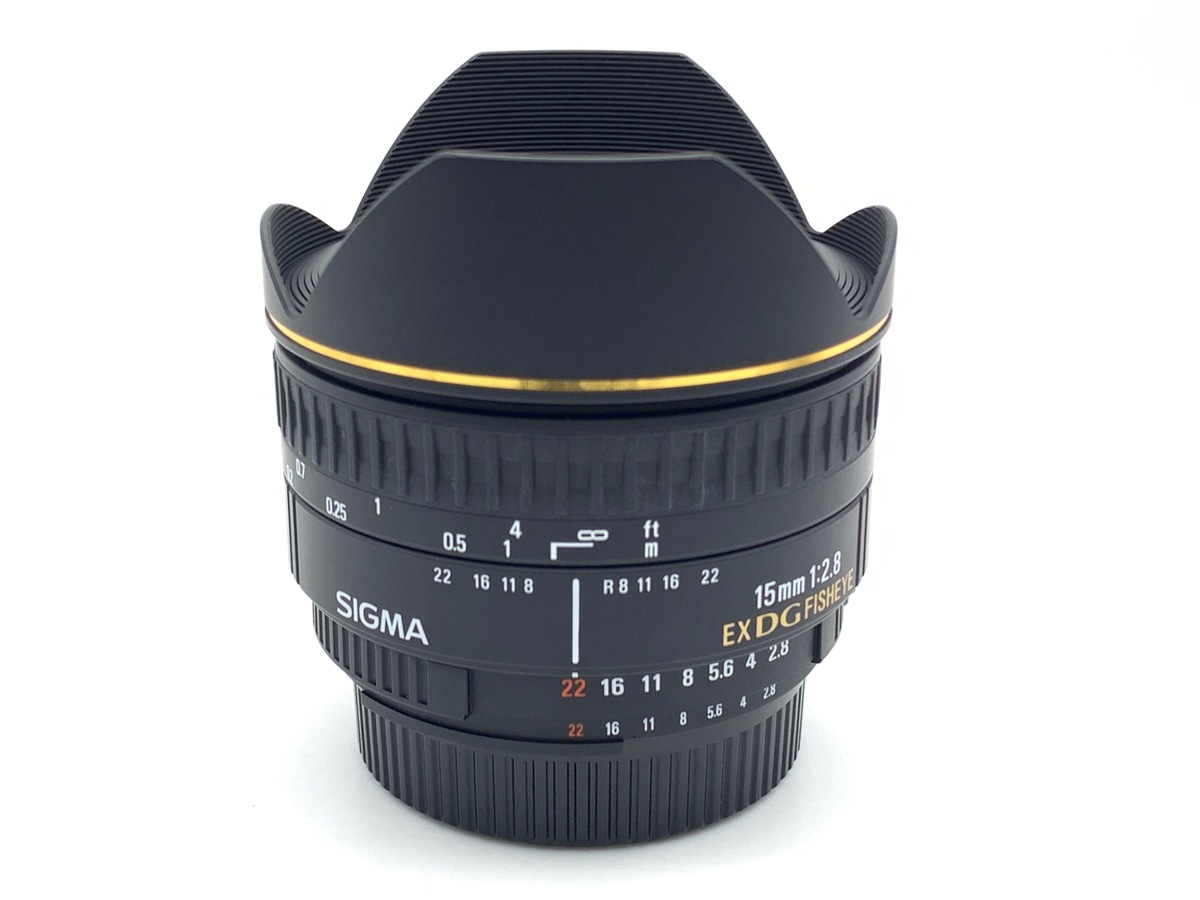 中古】シグマ 15mm F2.8 EX DG DIAGONAL FISHEYE ニコン用 在庫一覧