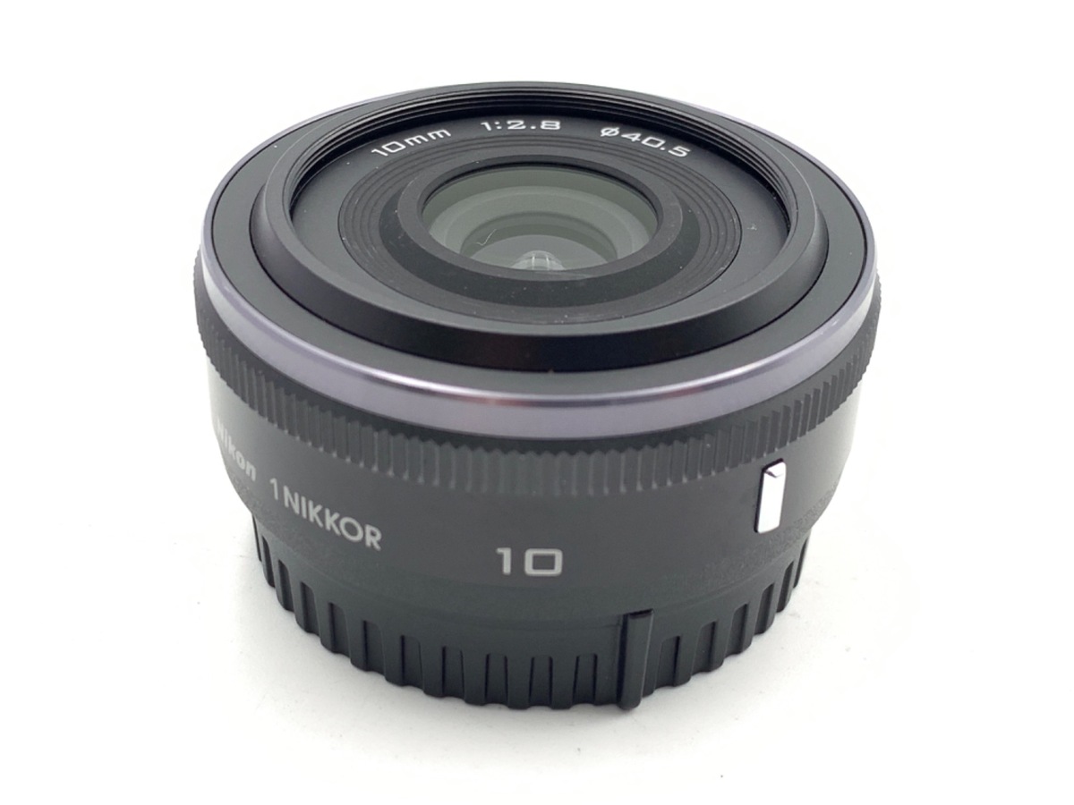 中古　Nikon 単焦点レンズ 1 NIKKOR 10mm f/2.8 ブラック ニコン 1 NIKKOR 10mm f/2.8 [ブラック] 価格比較 - 価格.com