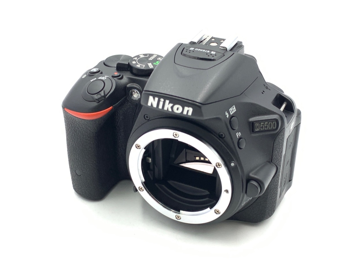中古：B(並品)】ニコン D5500 ボディ ブラック | 2441370022472