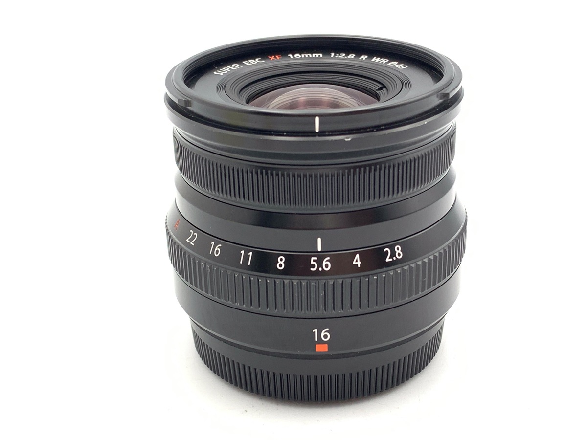 美品★FUJIFILM XF16mm F2.8 R WR ブラック 単焦点レンズ 新品)FUJIFILM (フジフイルム) フジノン XF16mm F2.8 R WR