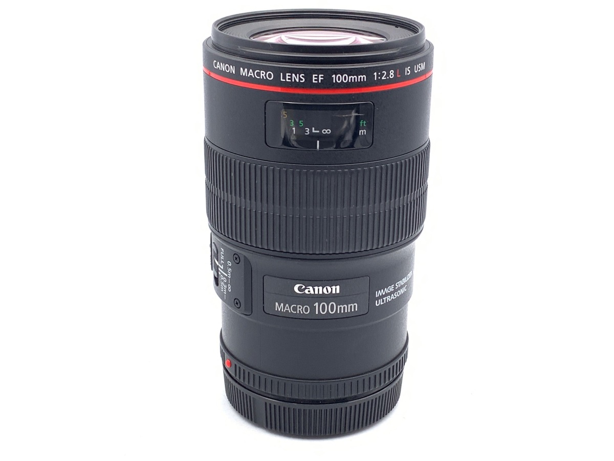 極上Canon EF100mm F2.8L マクロ IS USM MACRO キヤノン EF100mm F2.8 USM マクロレンズ フルサイズ対応