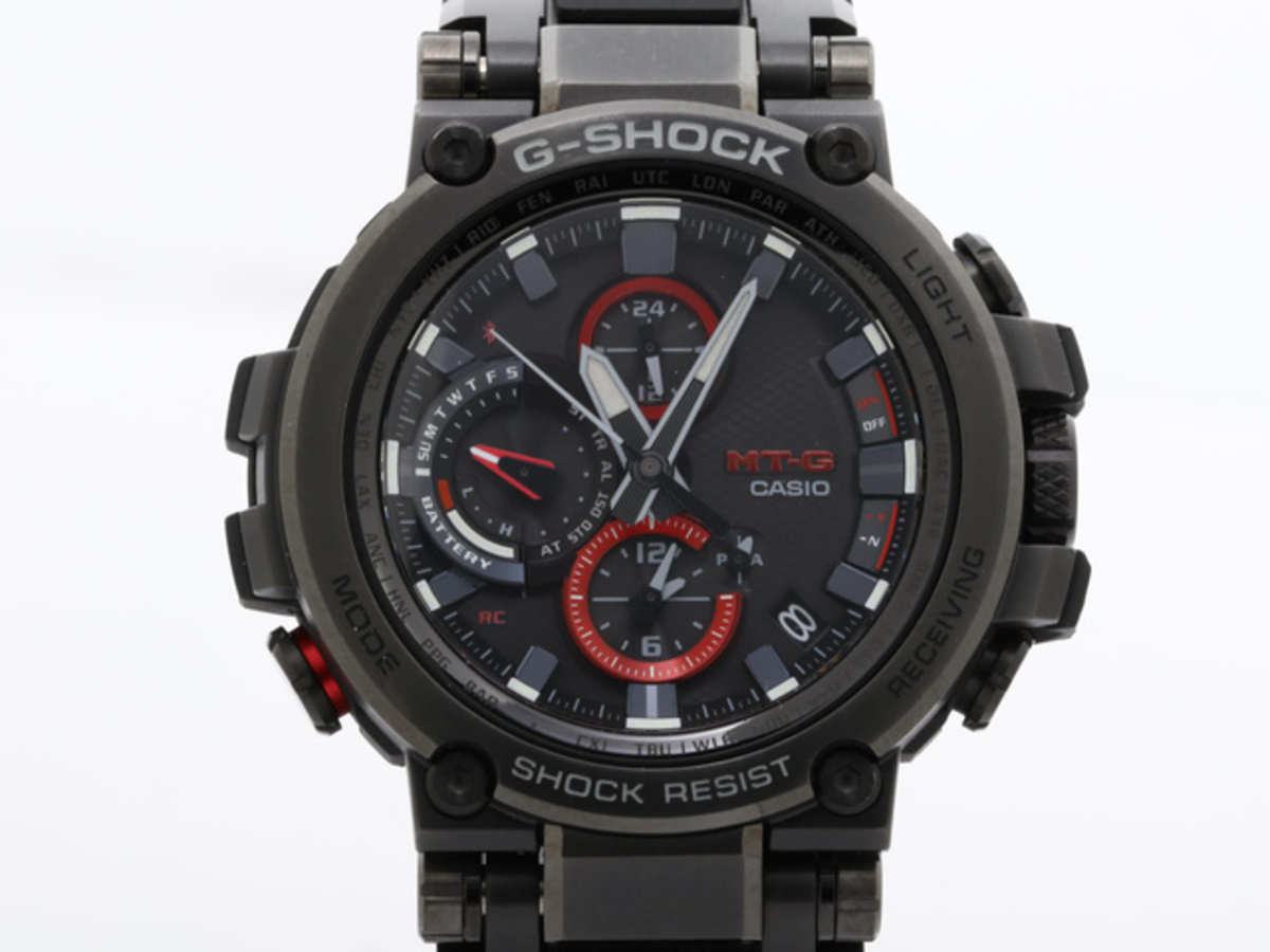 カシオ G-SHOCK ブラック MTG-B1000B-1AJF 樹脂