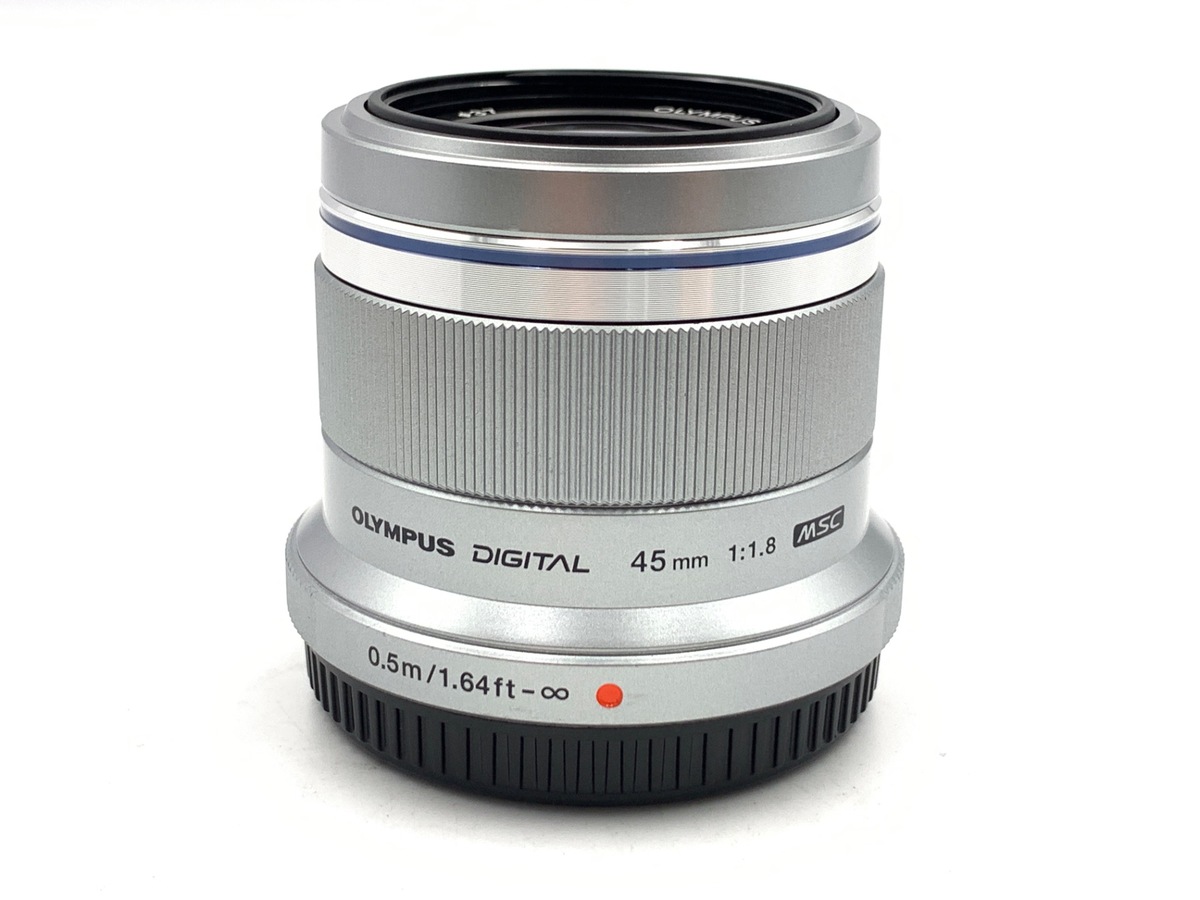 【 中古 】OLYMPUS 45mm F1.8 レンズ シルバー M.ZUIKO DIGITAL 45mm F1.8 [シルバー] 中古価格比較 - 価格.com