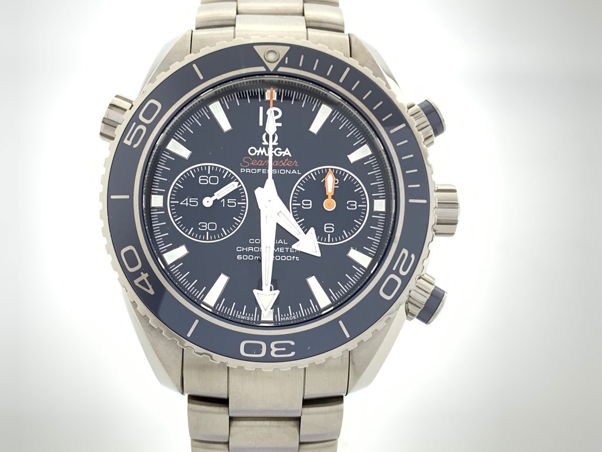 オメガ(OMEGA) シーマスター プラネットオーシャン ブルー 232.90.46.51.03.001 チタン