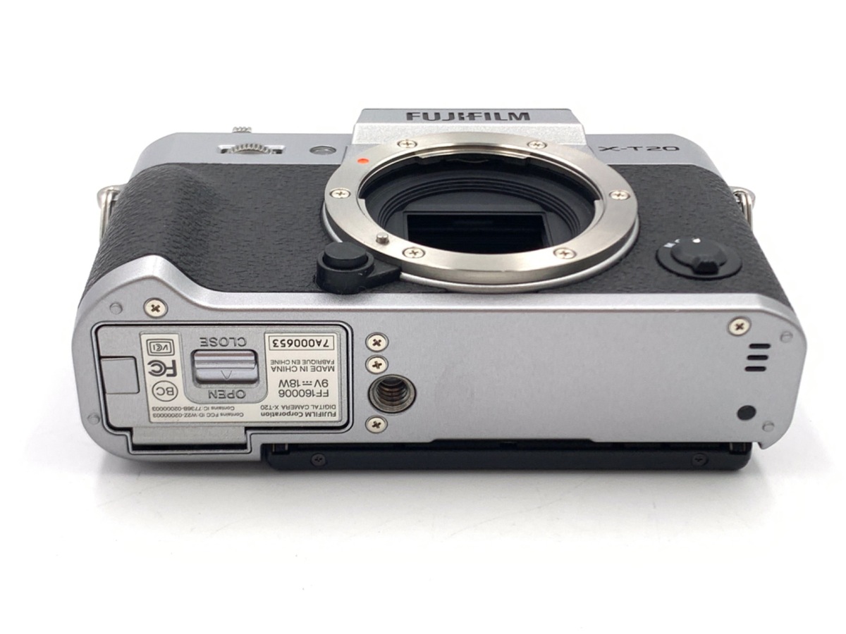 中古：B(並品)】フジフイルム X-T20 ボディ シルバー | 2441380049759
